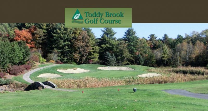 Toddy Brook Golf Course North Yarmouth ME Golf Book Of New England